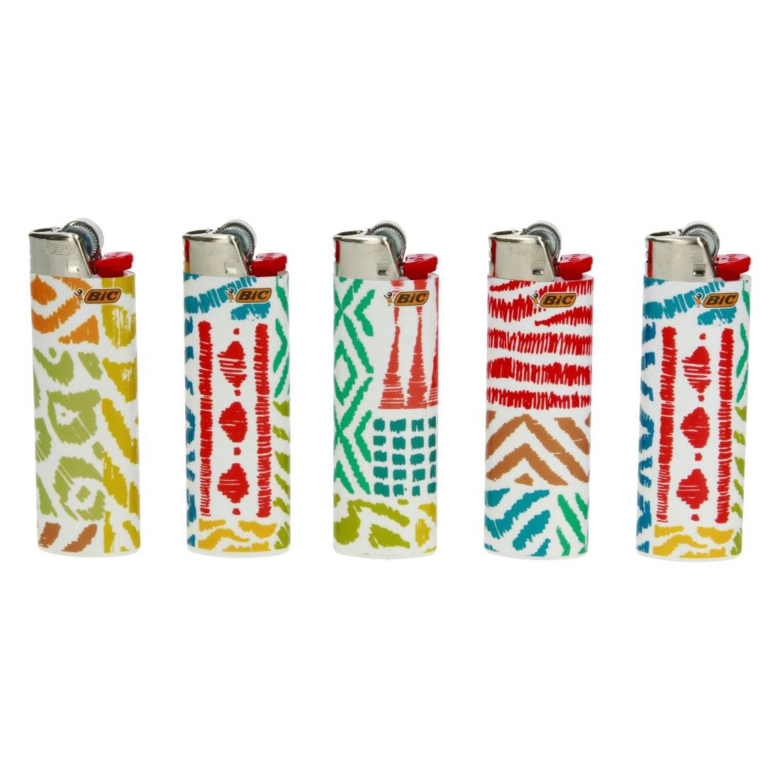 Lot de 5 briquets BIC Wax