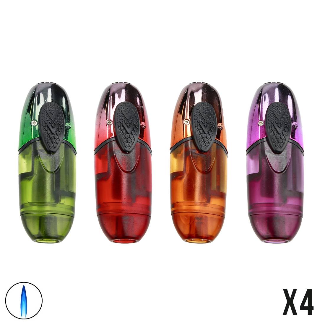 BRIQUET CHALUMEAU ZORR JET UFO X4