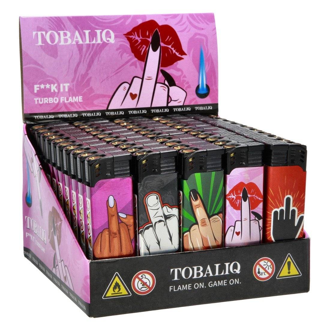 Briquet chalumeau Tobaliq Fuck It X50