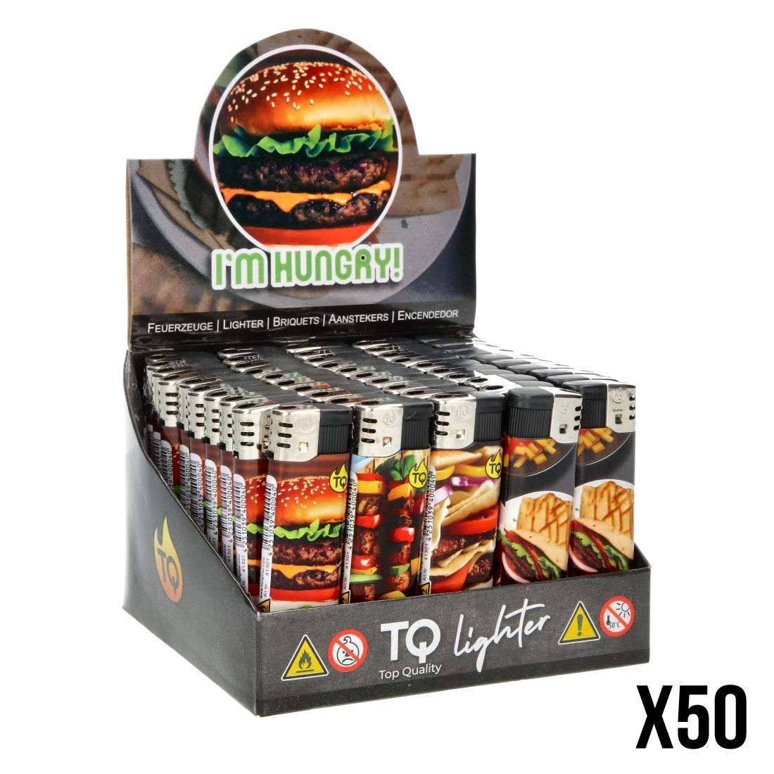 BRIQUET ELECTRONIQUE IM HUNGRY X50