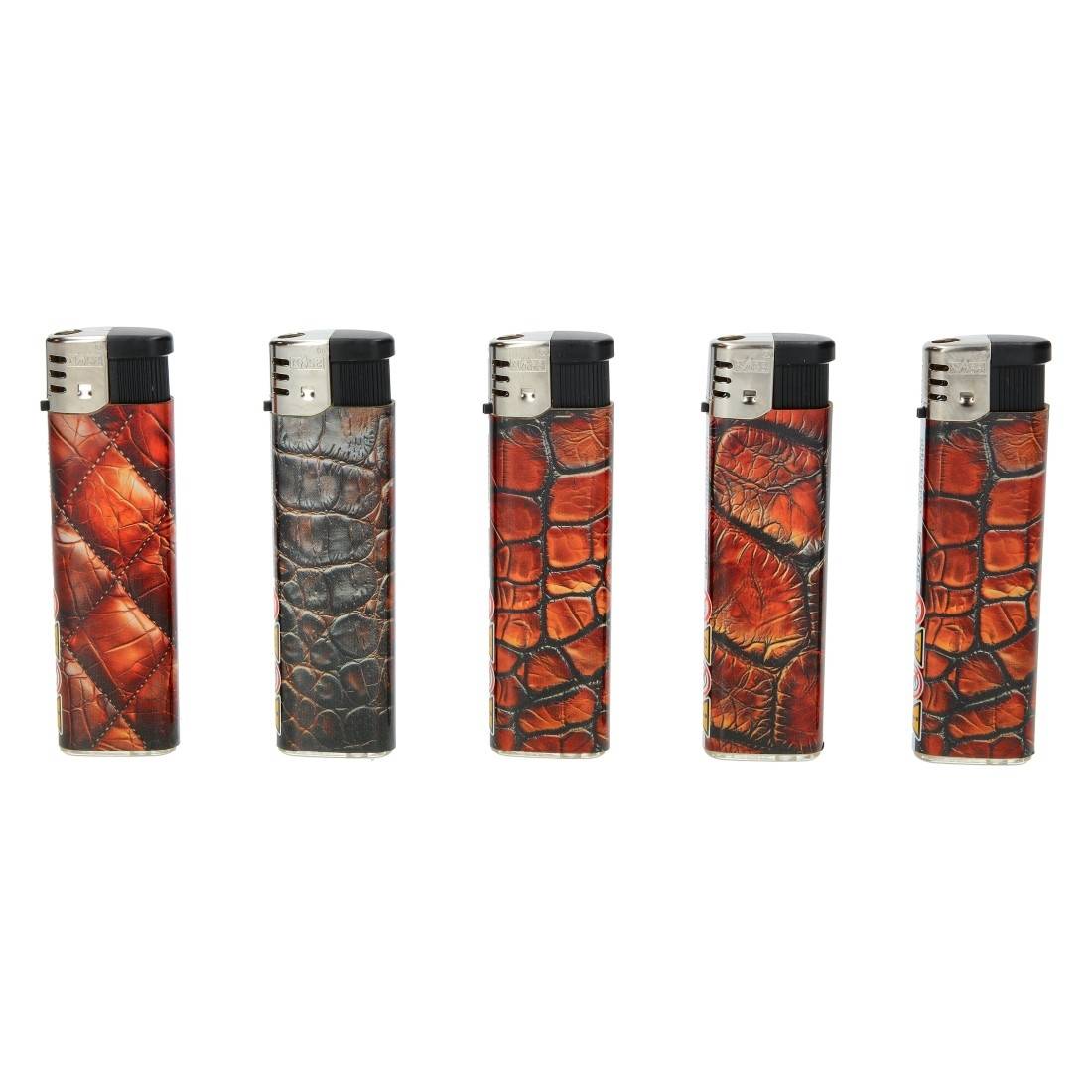 Briquet électronique Natural Leather X5