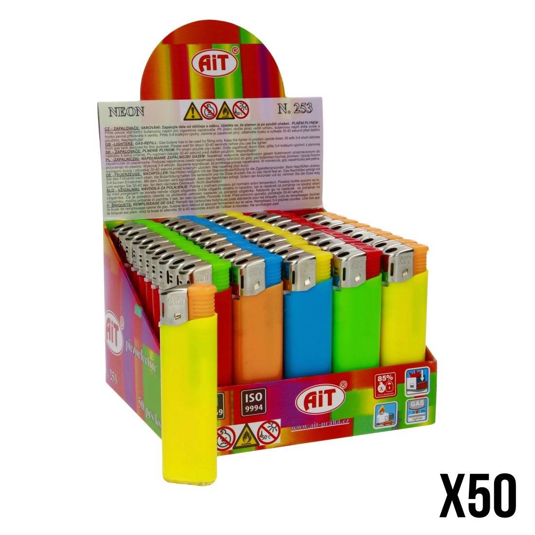 BRIQUET ELECTRONIQUE NEON X50