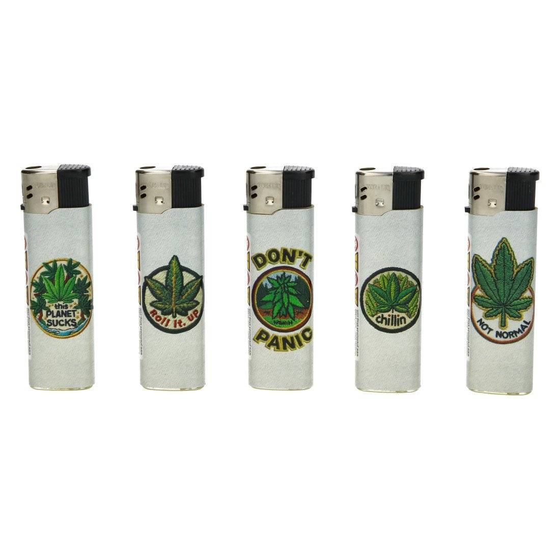 BRIQUET ELECTRONIQUE TOBALIQ GREEN TOUCH LEAF X5