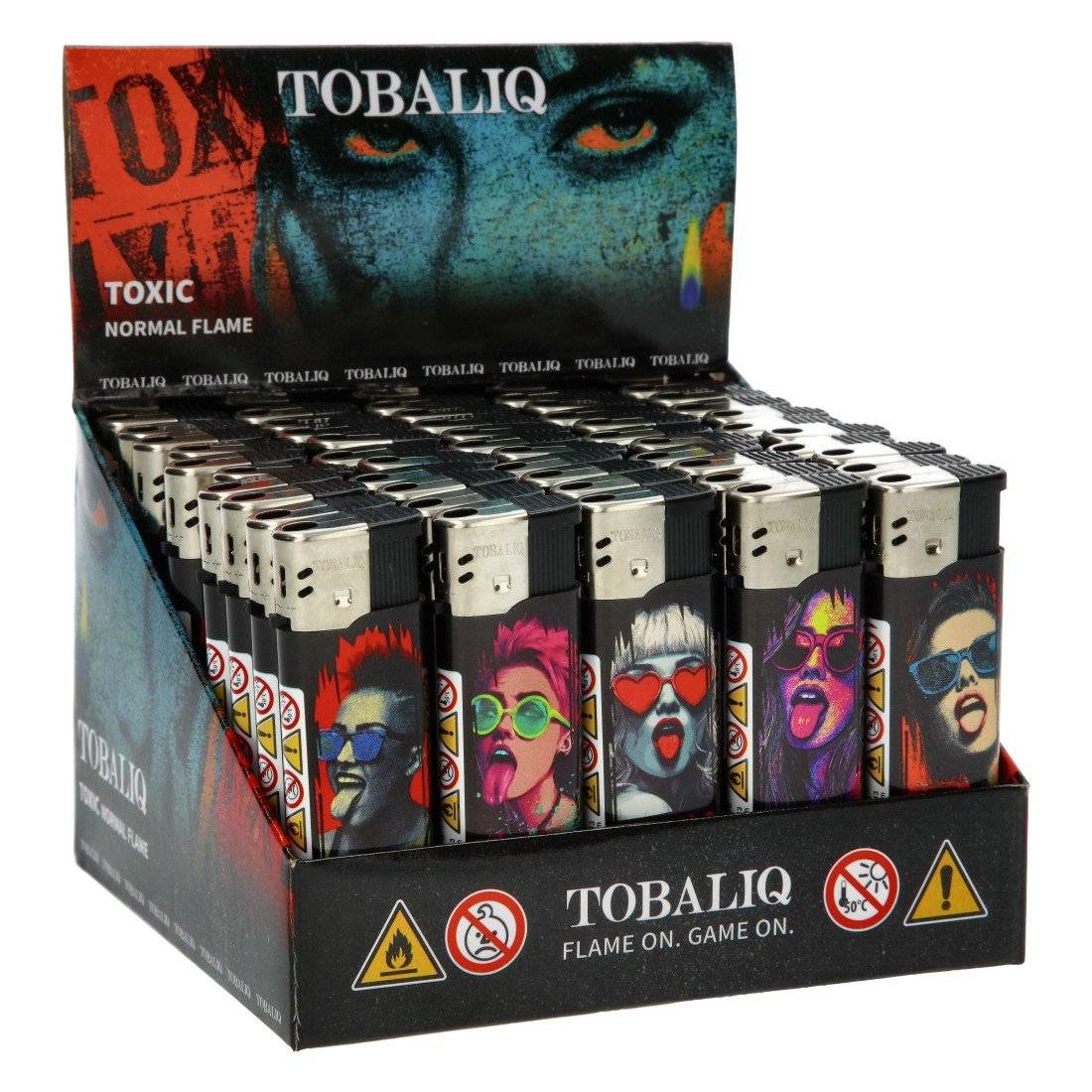 BRIQUET ELECTRONIQUE TOBALIQ TOXIC X50