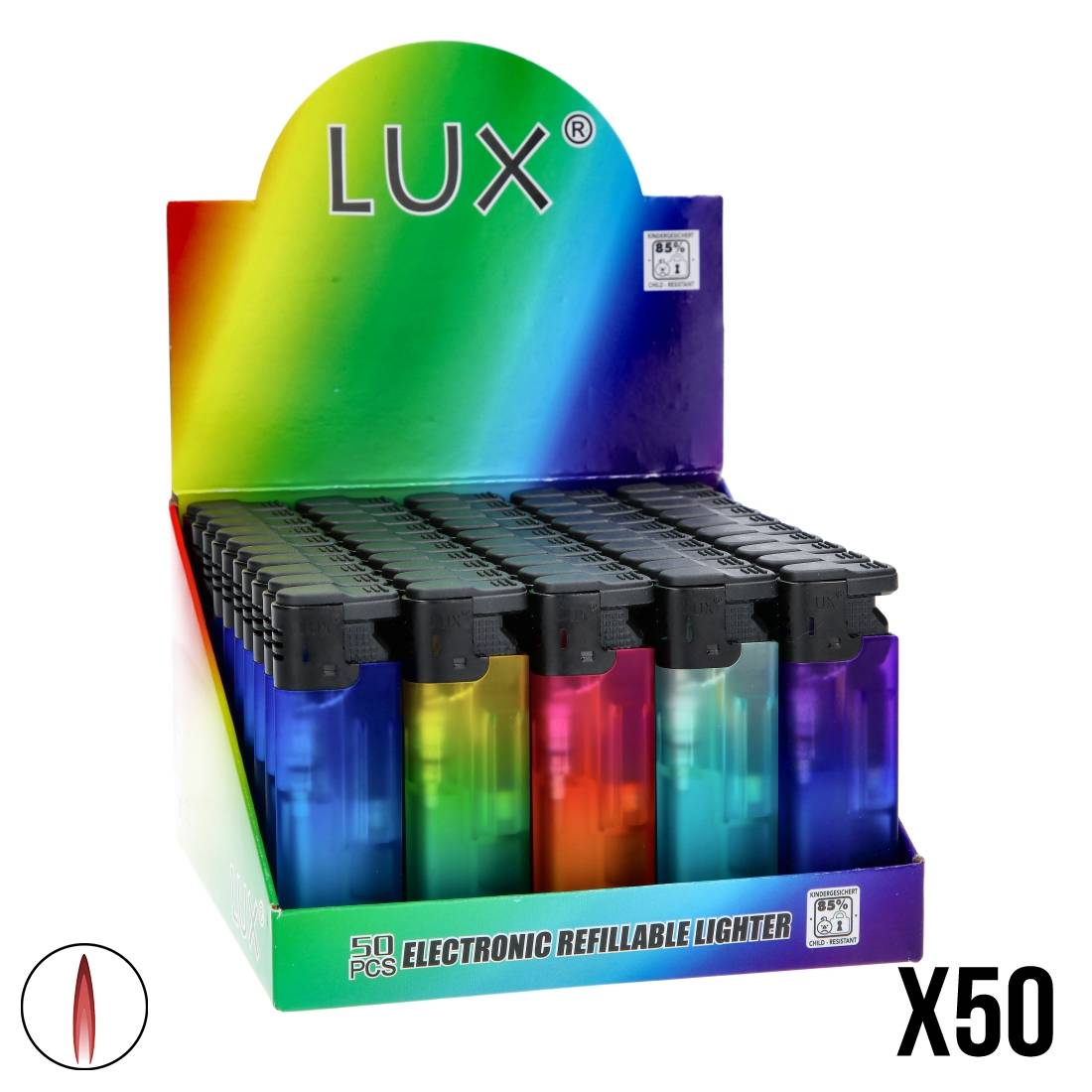 BRIQUET LUX TURBO RUBBER GRADIENT X50