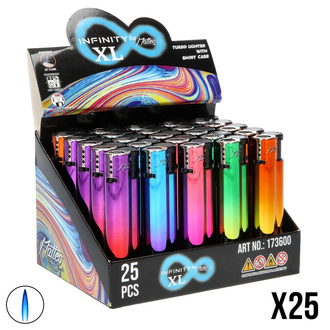 BRIQUET CHALUMEAU MATTEO INFINITY XL X25