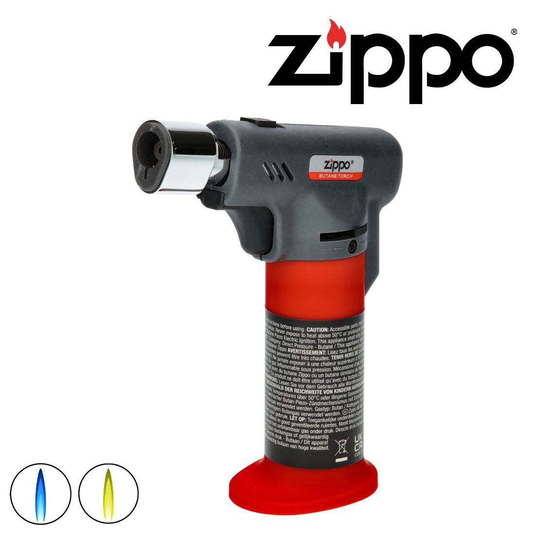 BRIQUET ZIPPO TORCH DOUBLE FLAMME