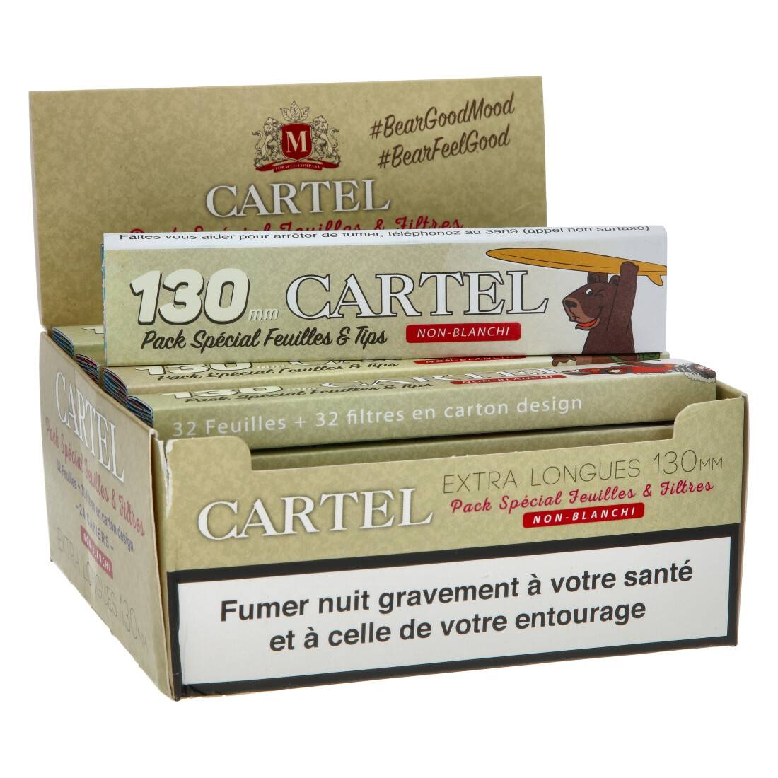 CARTEL FEUILLES EXTRA LONGUES + TIPS GALAXY SURFER