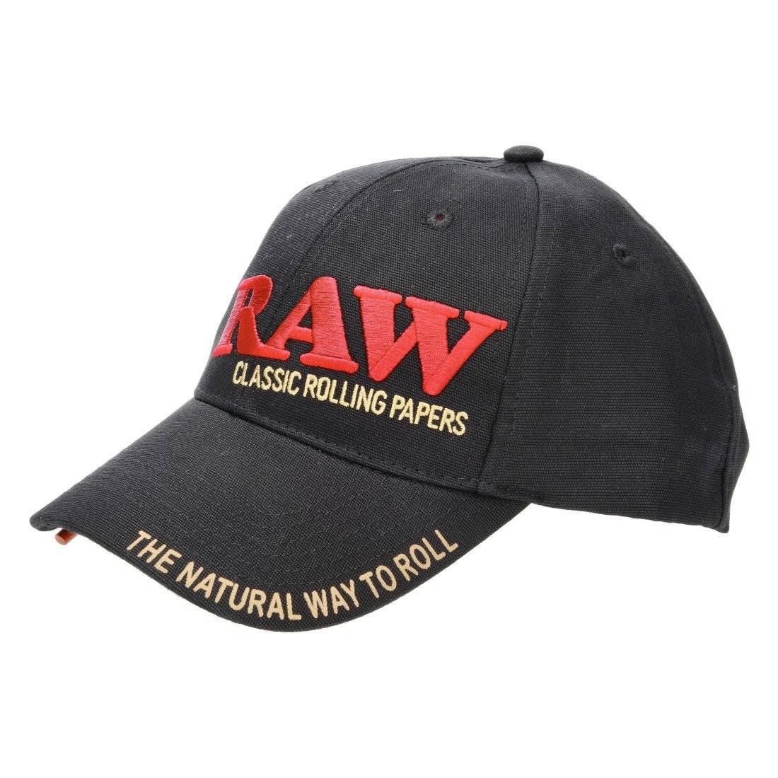 Casquette RAW Baseball Black avec Poker
