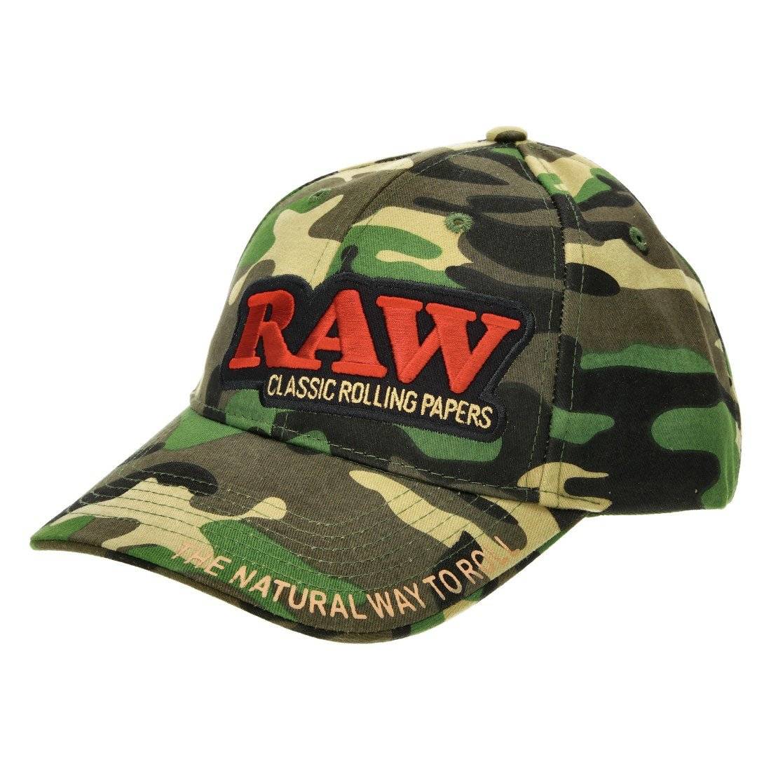 Casquette RAW Baseball Cap with Poker Camo