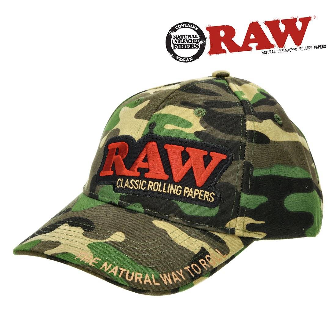 CASQUETTE RAW CAMO WITH POKER