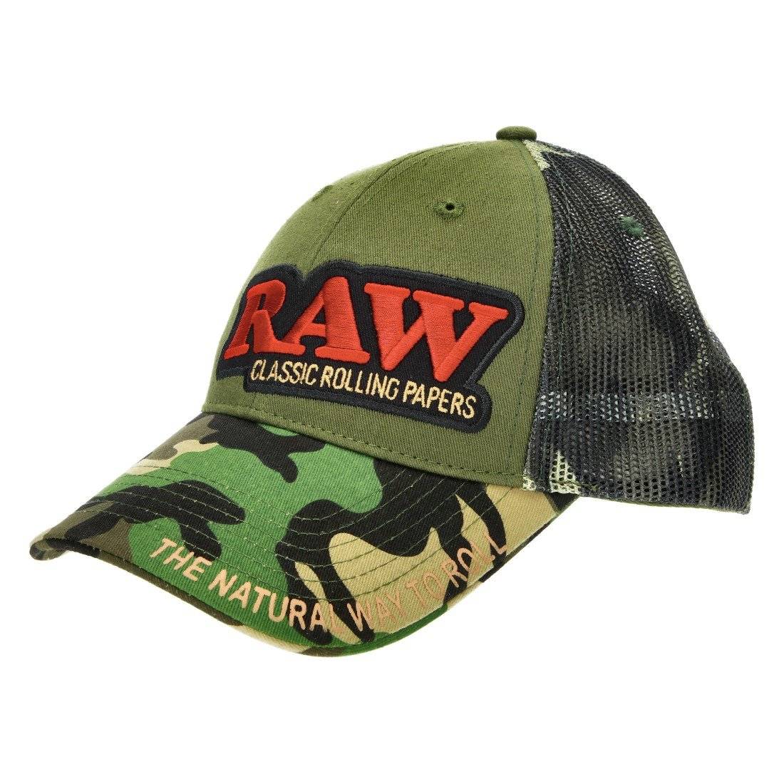 Casquette RAW Trucker Hat with Poker Camo