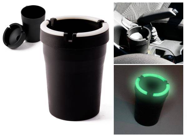 CENDRIER DE VOITURE BUCKET FLUORESCENT