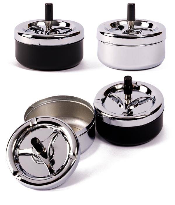 CENDRIER POUSSOIR 13cm
