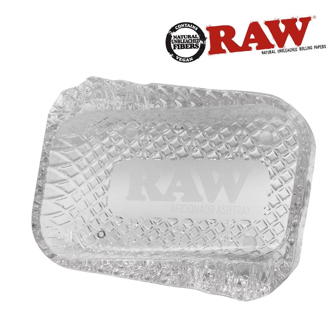 CENDRIER EN VERRE RAW AFICIONADO