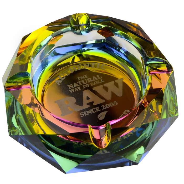 CENDRIER EN VERRE RAW RAINBOW CENDRIER EN VERRE RAW RAINBOW