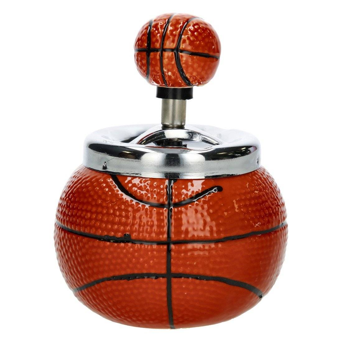 Cendrier poussoir Basketball