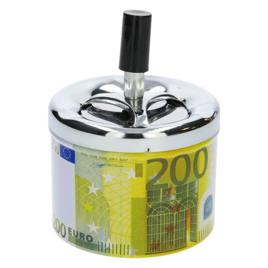 Cendrier poussoir Nass Billets Euro