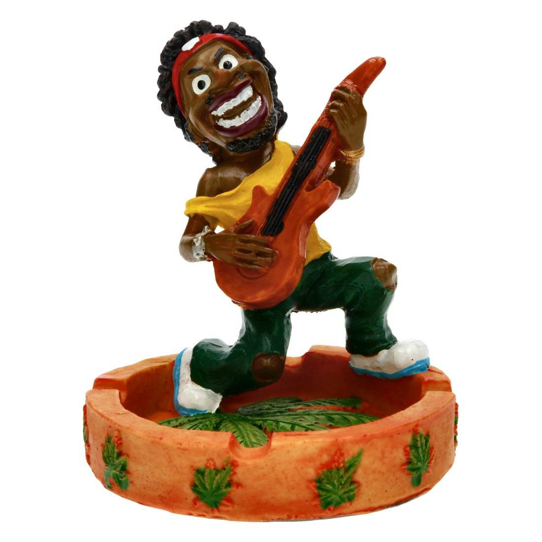 CENDRIER RAGGA RASTA PLAYING GUITAR