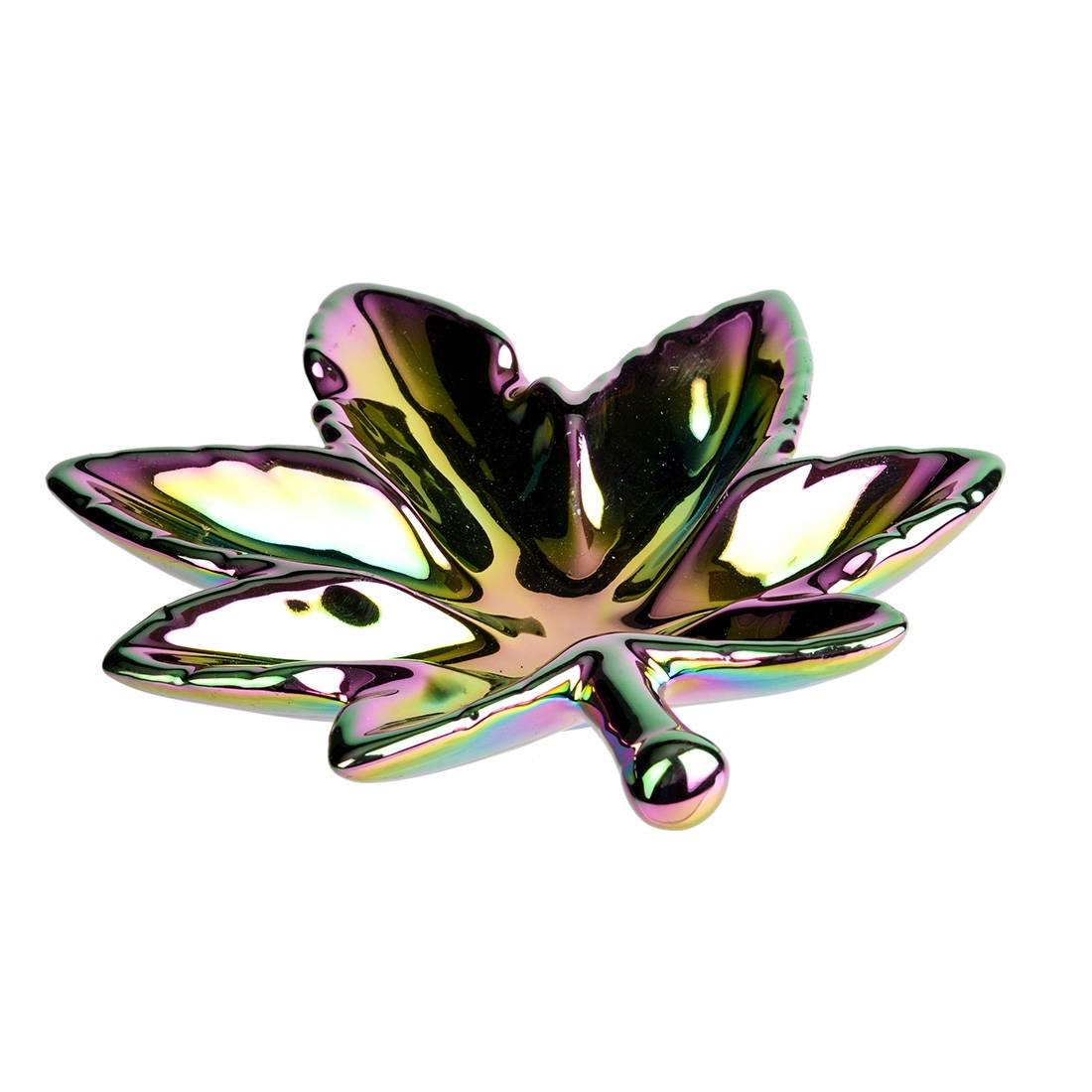 CENDRIER SQUARE RASTA LEAF