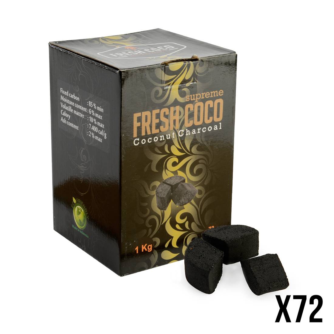 CHARBON FRESH COCO SUPREME 1KG
