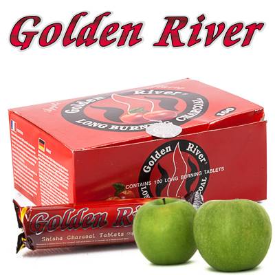 CHARBON AROMATISE BOITE POMME