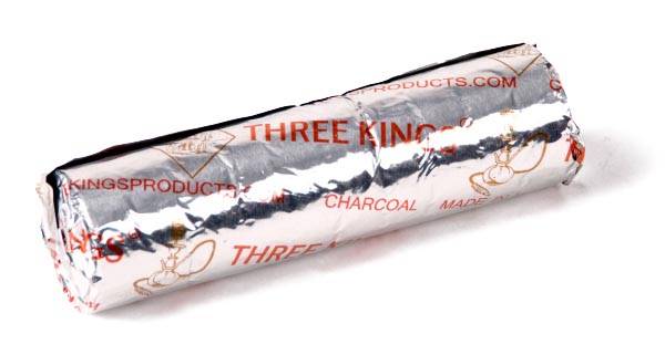 CHARBON THREE KINGS 40mm Unité