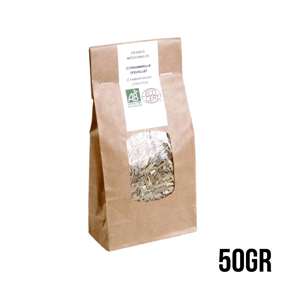 CITRONNELLE BIO FEUILLES EN SACHET