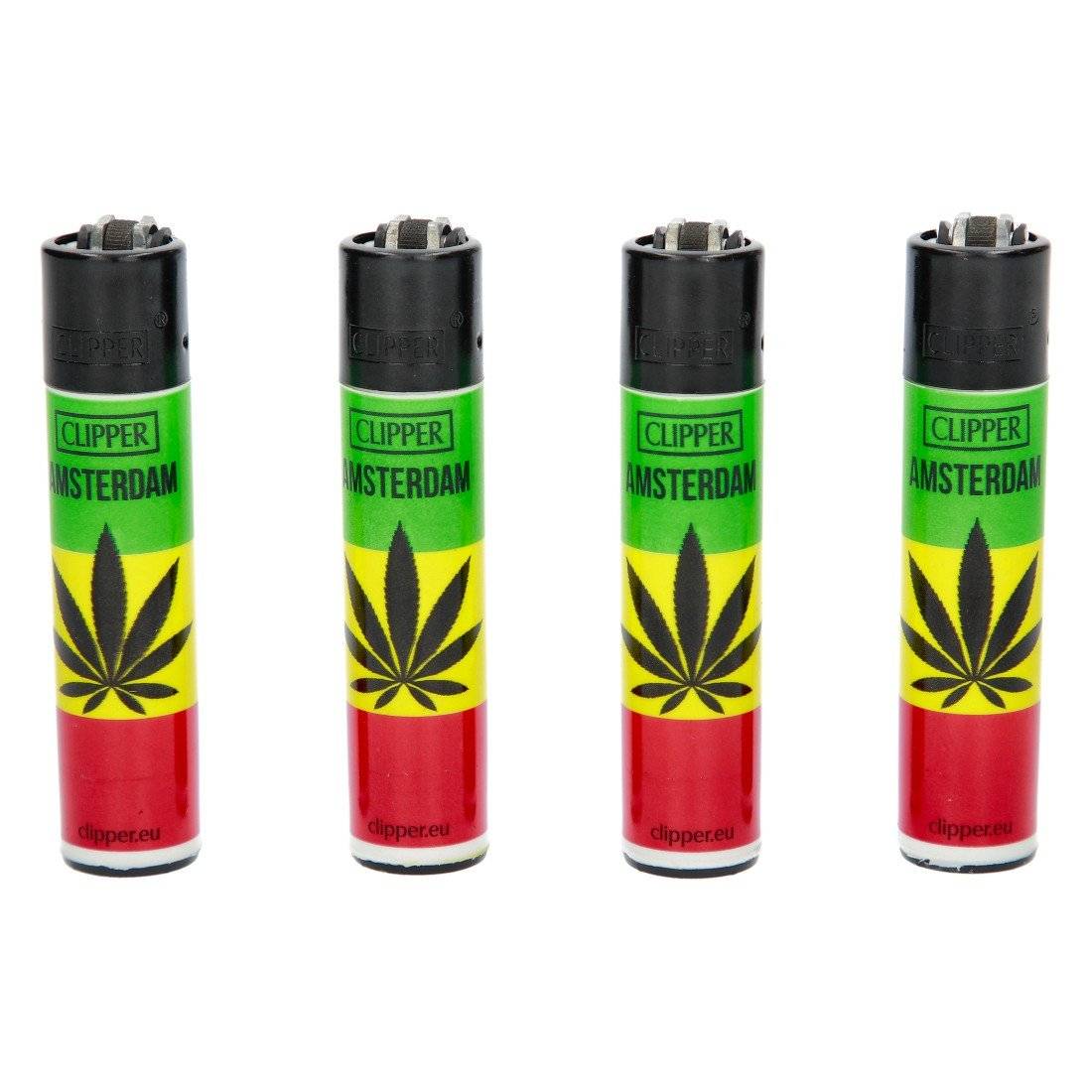 Clipper Amsterdam Rasta Leaf x4
