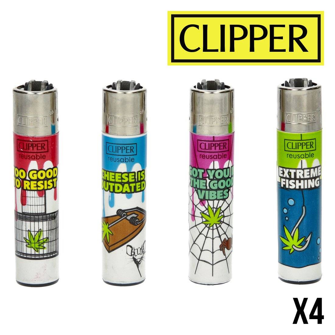 CLIPPER GREEN BAIT X4