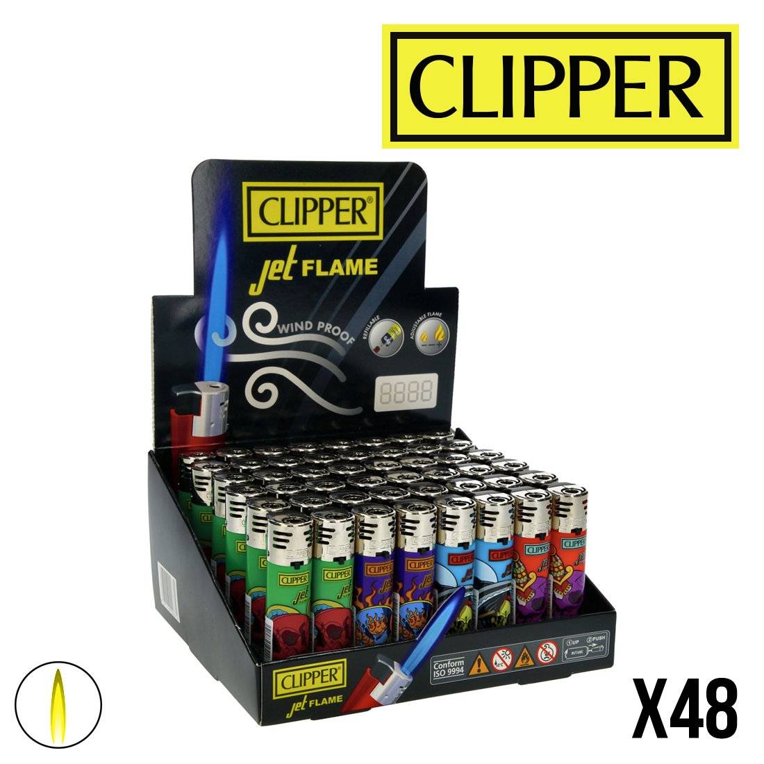 CLIPPER JET HEAD BONES X48