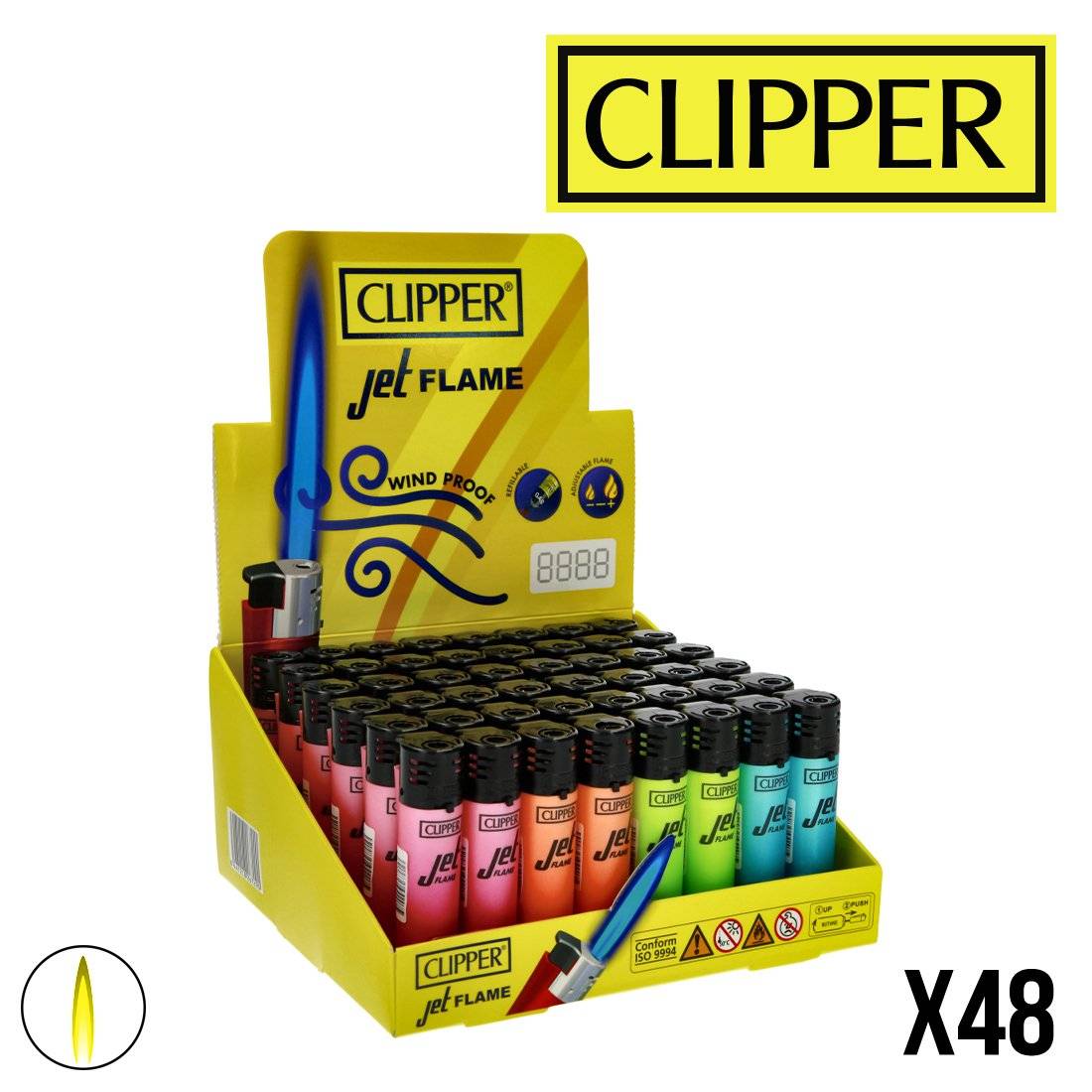 CLIPPER JET METALLIC GRADIENT 10 X48