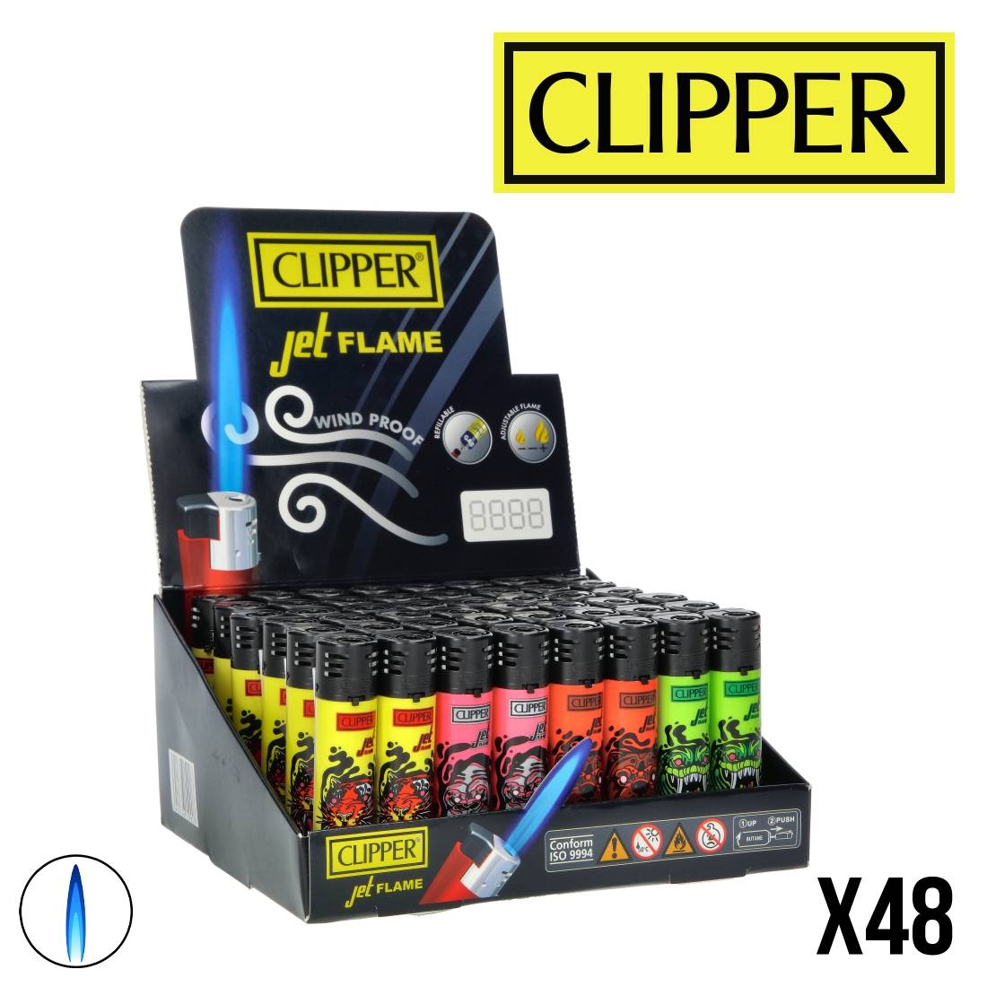 CLIPPER JET WILD ANIMALS 5 X48