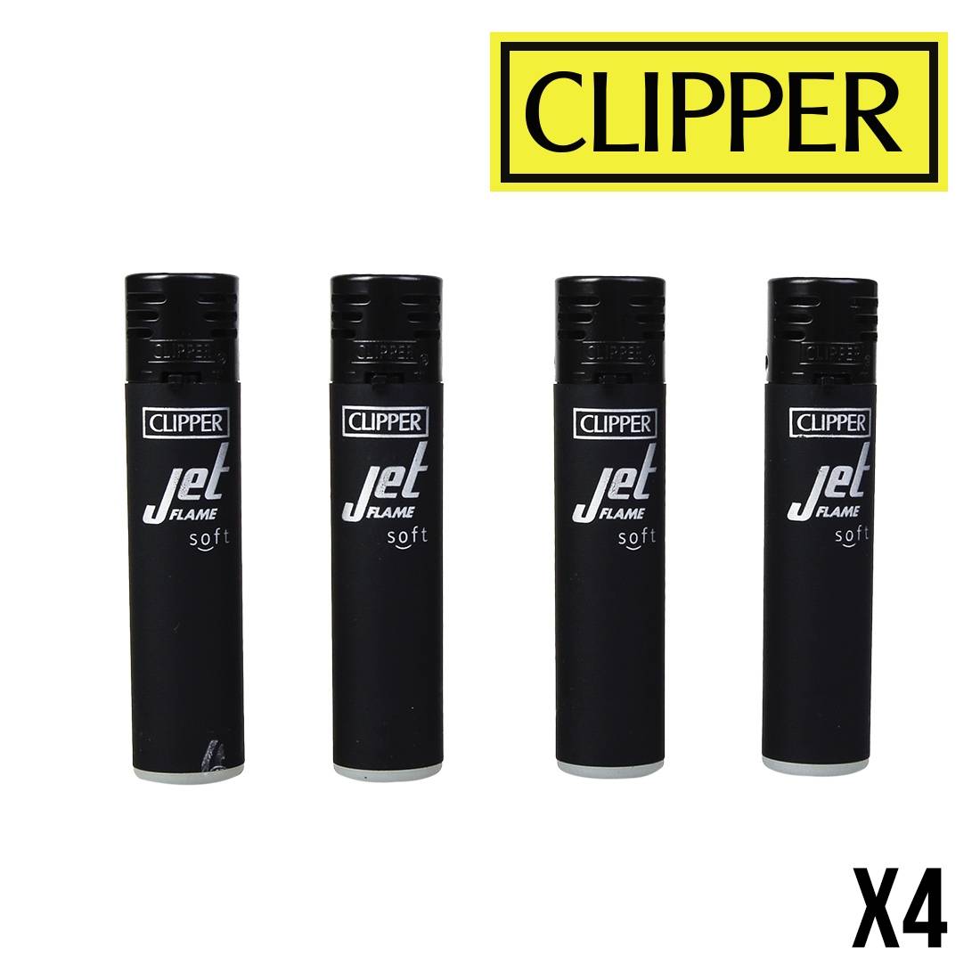 CLIPPER SOFT JET ALL BLACK X4