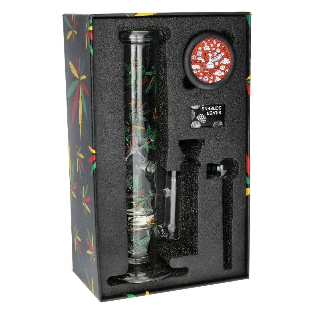 Coffret Bang en verre Straight Leaf 26cm