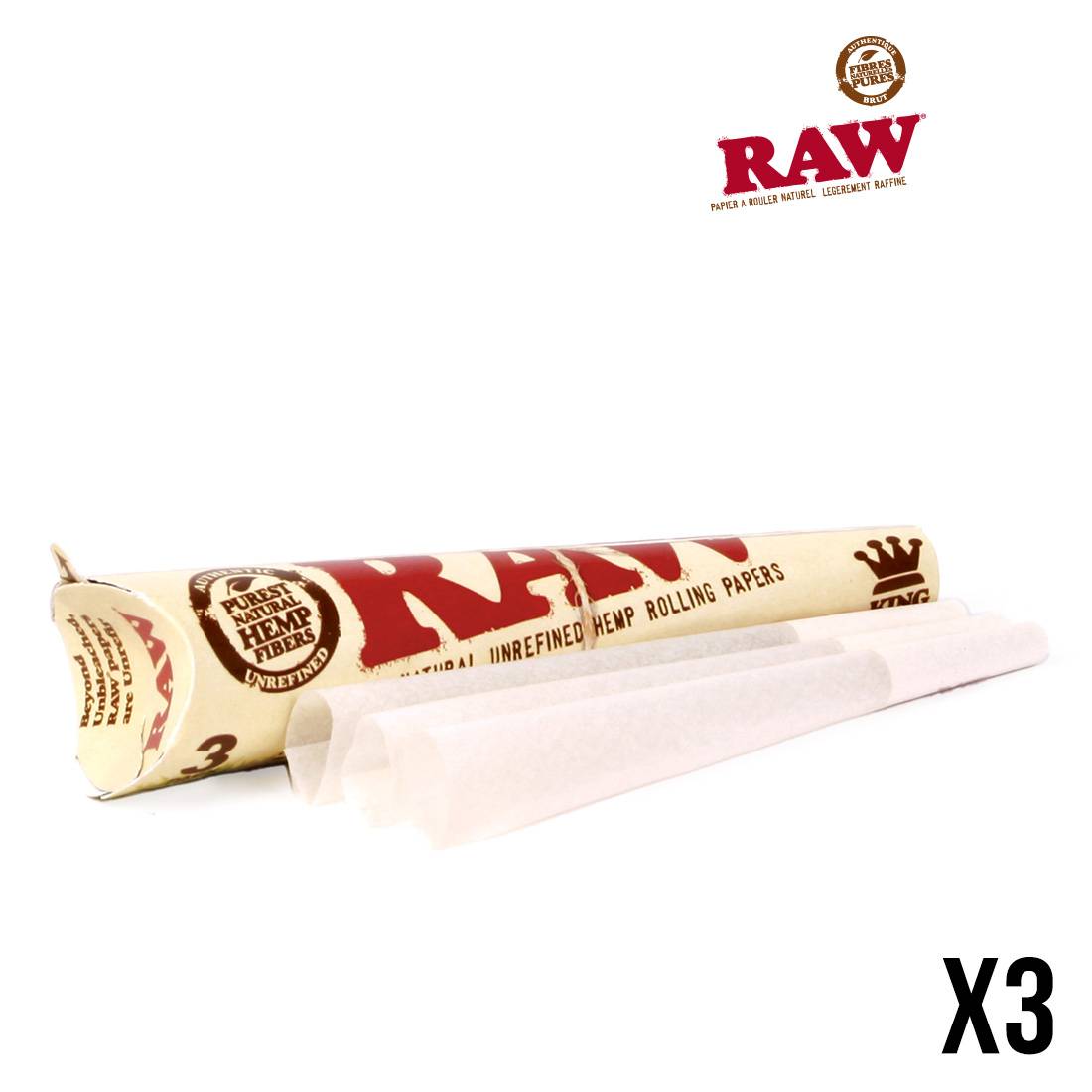 CONE RAW ORGANIC 11CM PAR 3