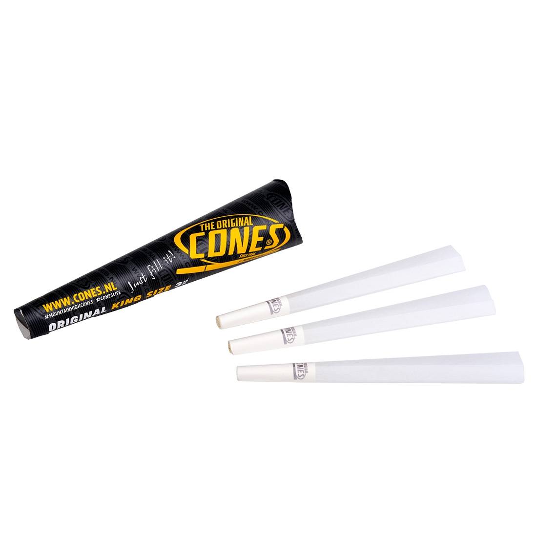Feuilles cones king size roulé, cone a cigarette deja roule, Cônes