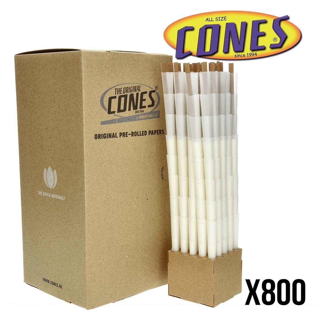 CONE KING SIZE DE LUXE PAR 800
