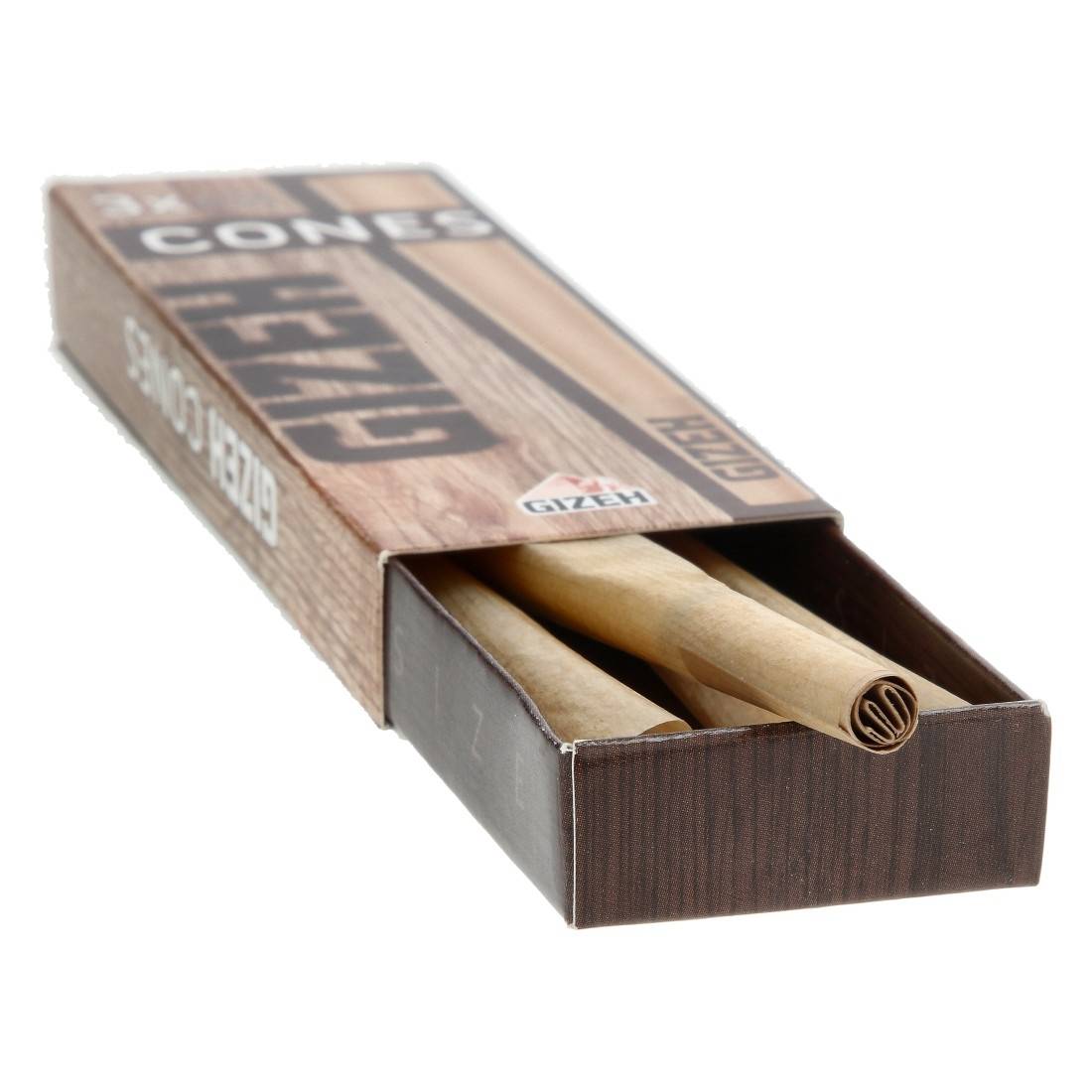 CONES GIZEH BROWN KING SIZE PAR 3