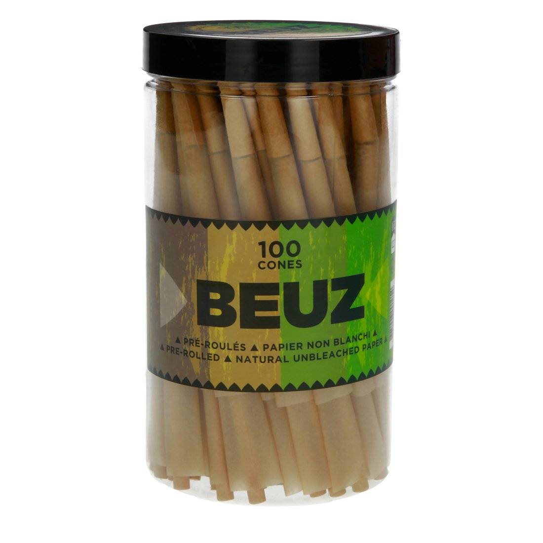Cônes pré-roulés Beuz Brown par 100