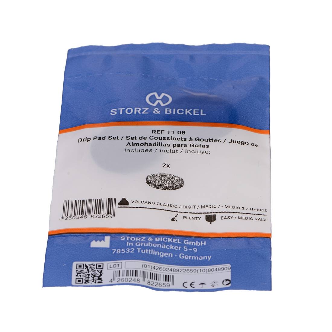 COUSSINETS DE REMPLISSAGE LIQUID PAD GRAND FORMAT PAR 2