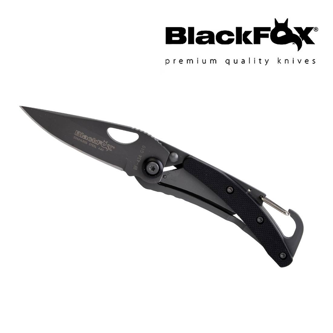 COUTEAU BLACK FOX G10