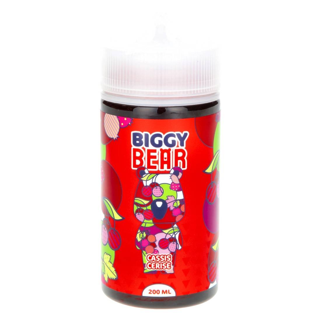 E-liquide Biggy Bear Cassis Cerise 200ml - Disponible chez S Factory !