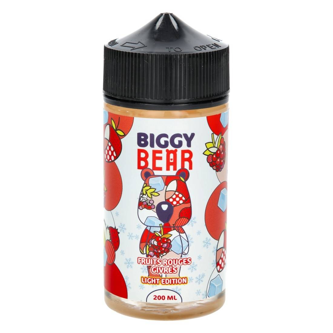 e-liquide fruit rouge 200ml E-liquide Cranberries Cassis Fruits Rouges 200ml gamme Big Fuel main image 0