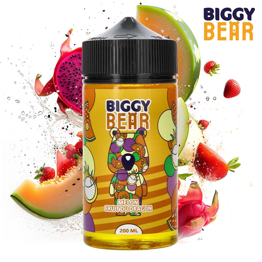 E-liquide Biggy Bear Evo 200ML Ananas Litchi Givrés