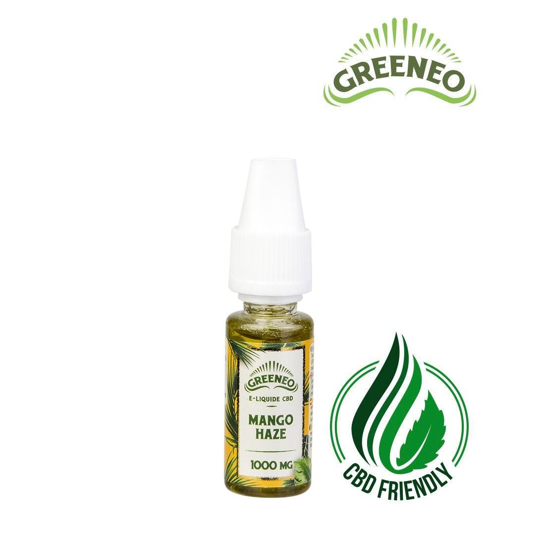 E-LIQUIDE CBD GREENEO BROAD SPECTRUM MANGO HAZE