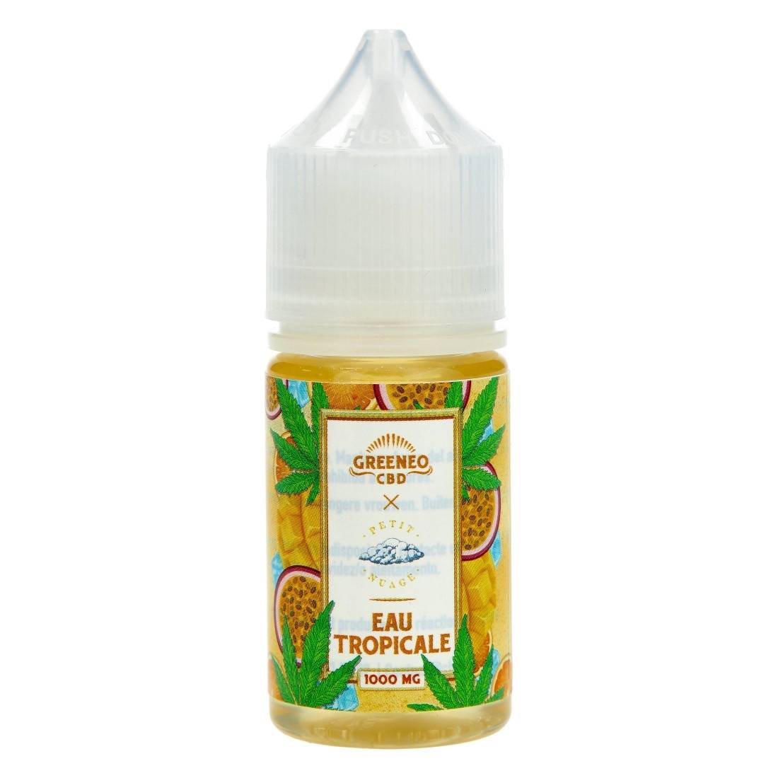 E-LIQUIDE CBD GREENEO L'EAU TROPICALE 30ML