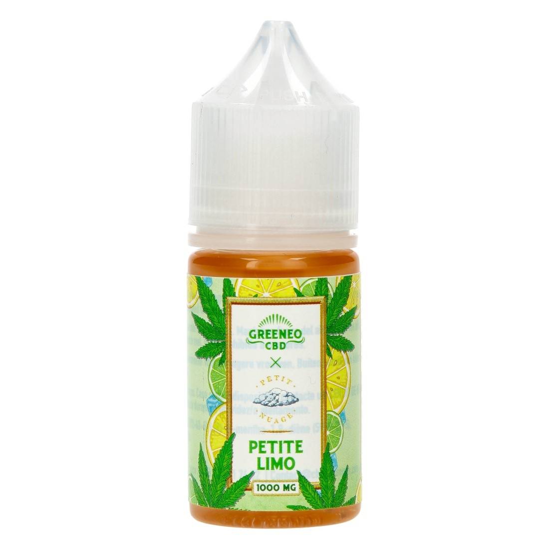E-LIQUIDE CBD GREENEO LA PETITE LIMO 30ML