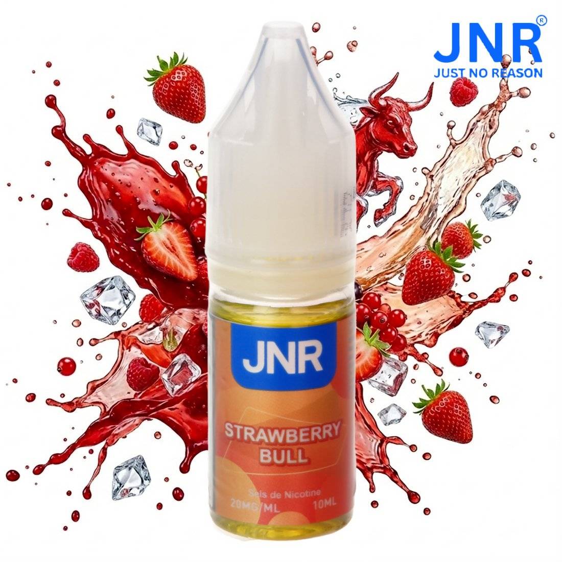 E-LIQUIDE JNR STRAWBERRY BULL 20MG 10ML