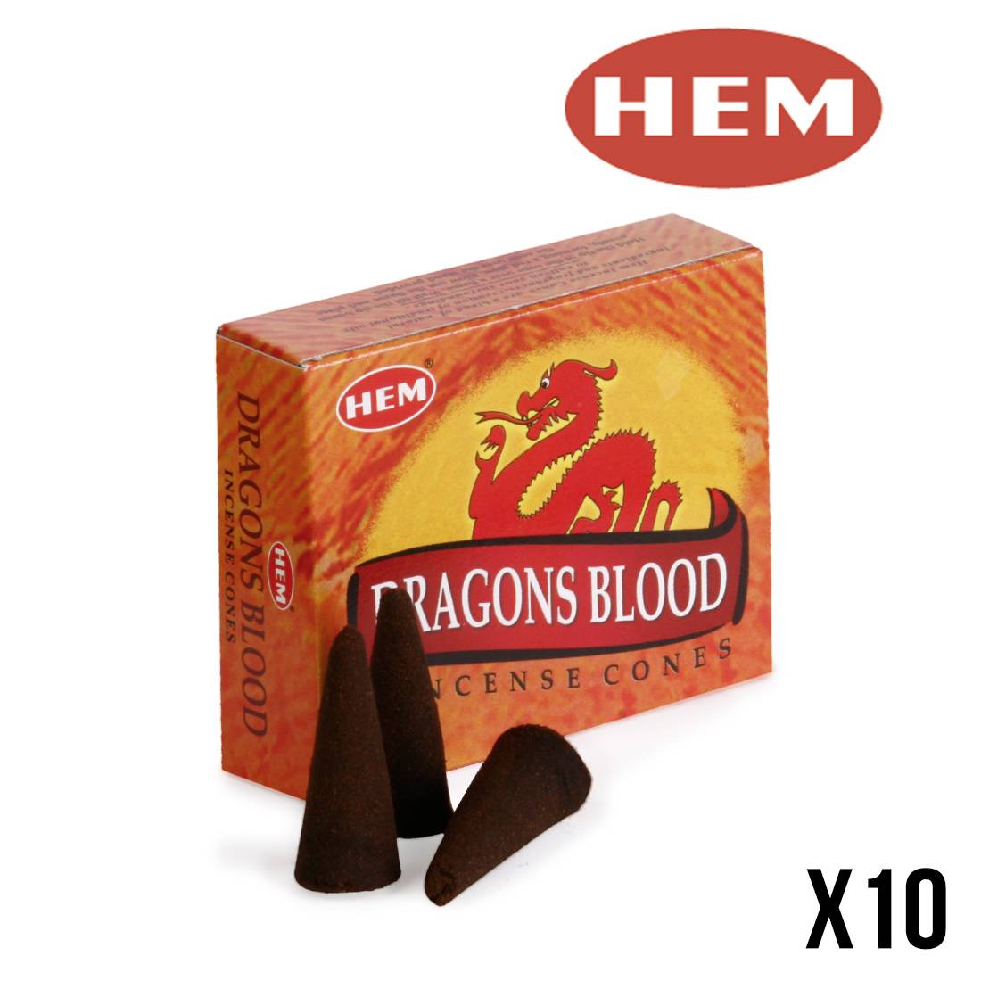 ENCENS HEM SANG DE DRAGON CONES